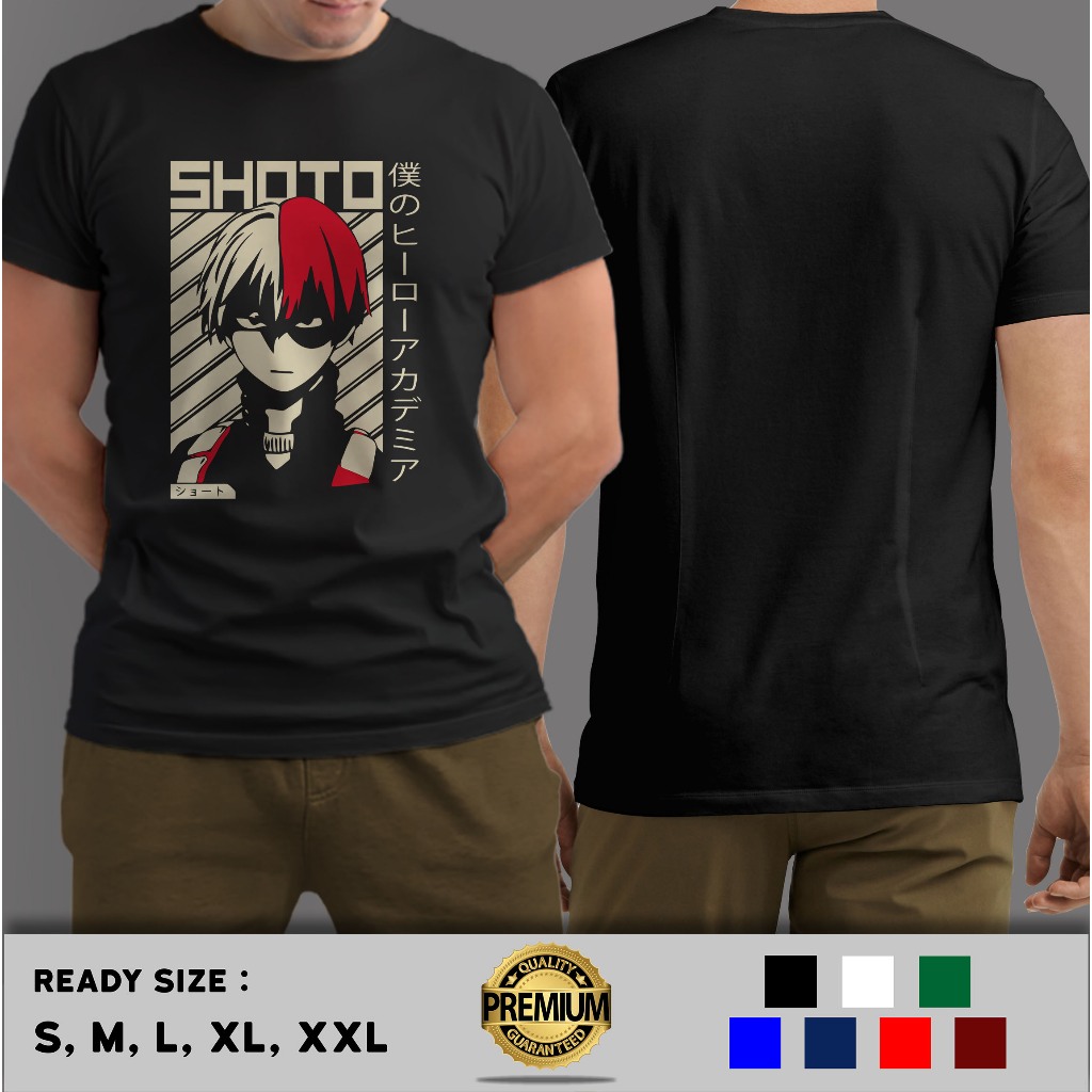 Kaos Shoto Todoroki Terlaris