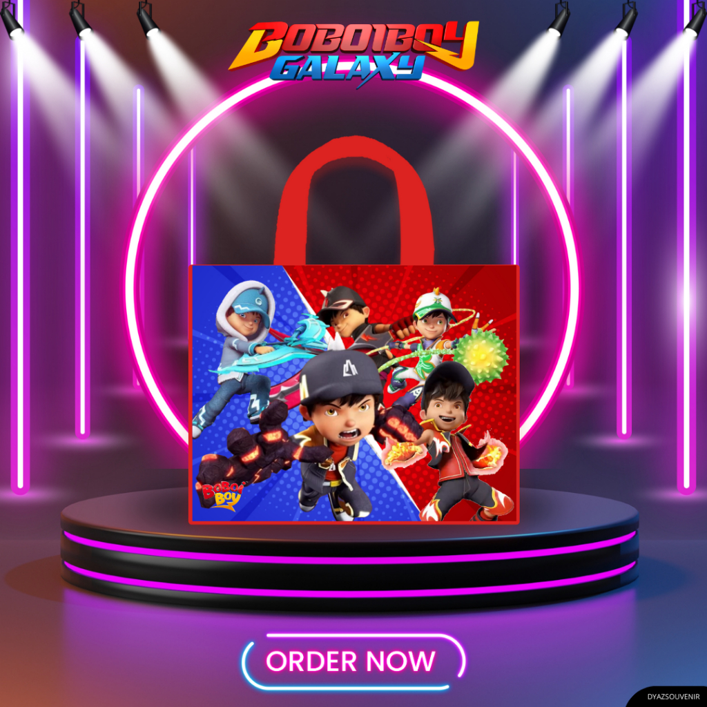 

Tas Ultah Boboiboy Galaxy New