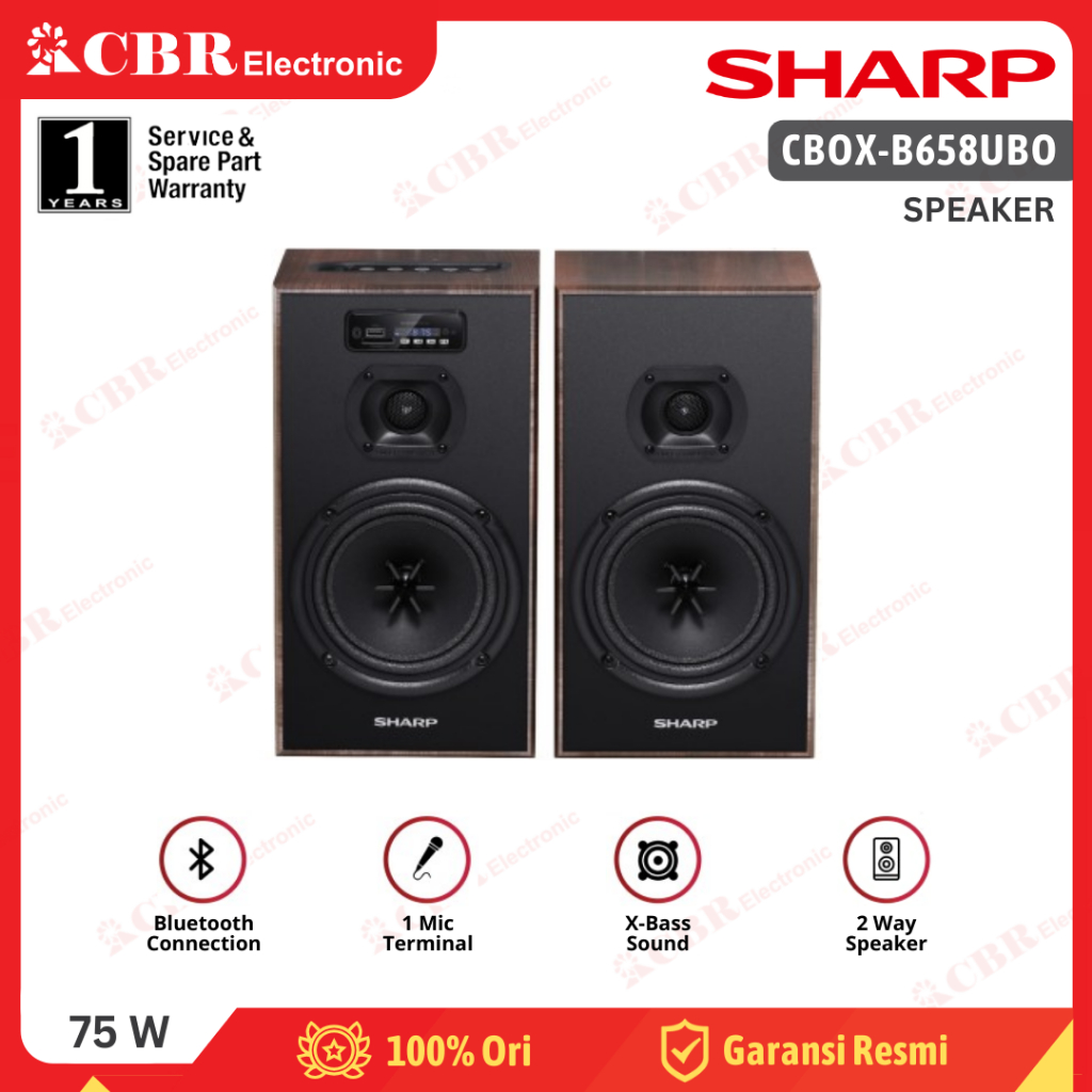 Speaker SHARP CBOX-B658UBO