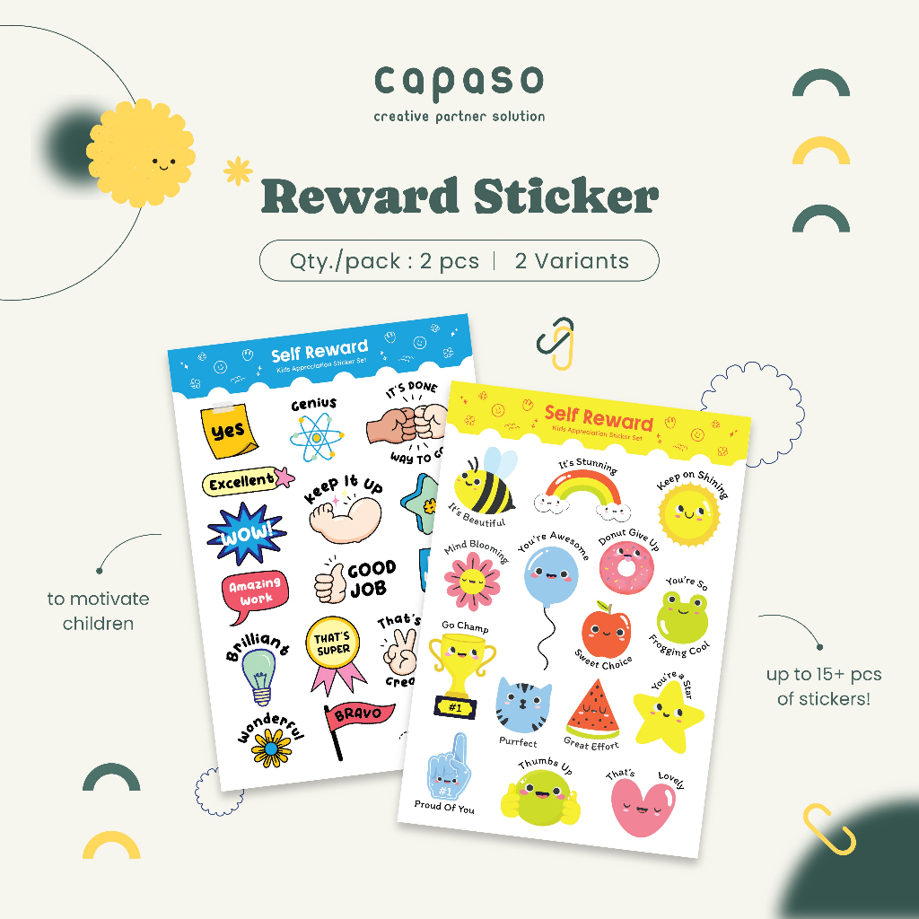 

Stiker Apresiasi/ Sticker Reward/ Sticker Penghargaan Lucu