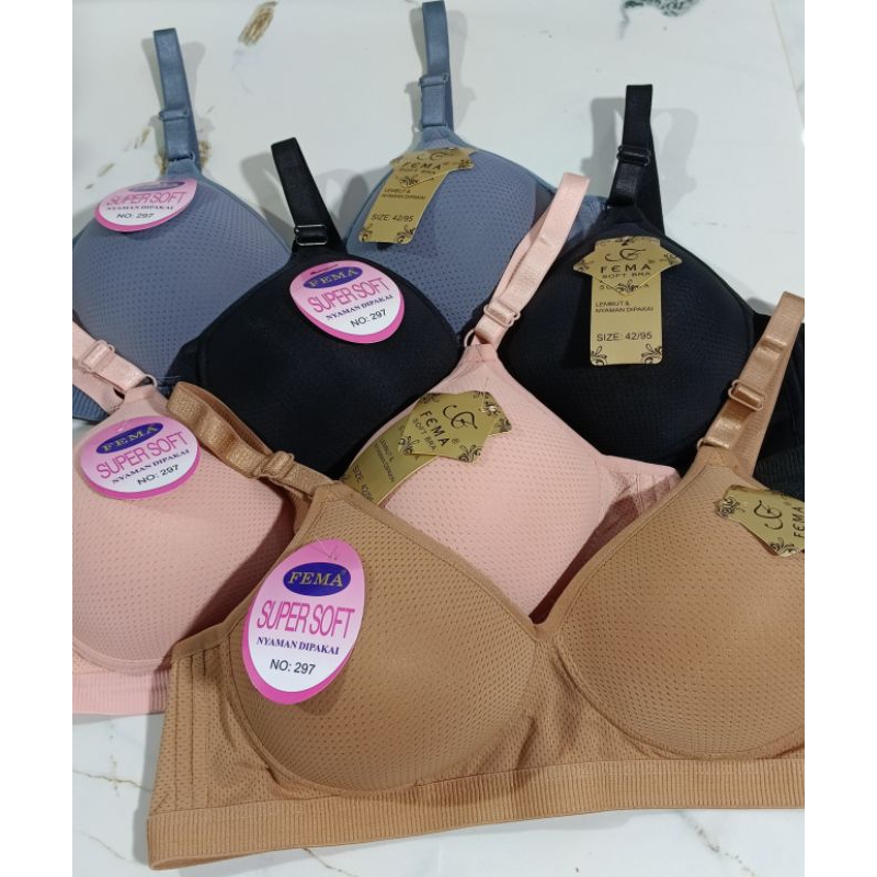 BH SPORT FEMA /BH FEMA HAK 3/BH FEMA TANPA KAWAT BUSA TIPIS