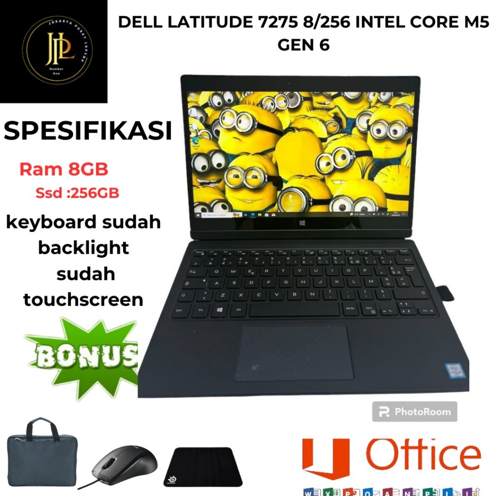 DELL LATITUDE 7275 8/256 INTEL CORE M5 GEN 6 2-in-1