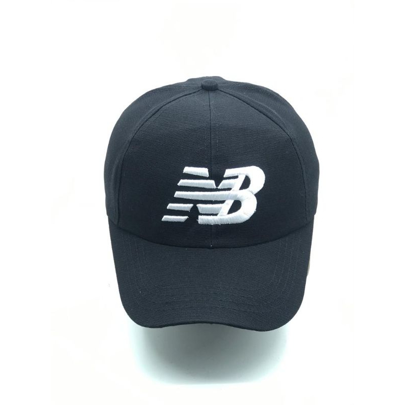Topi Basebal Topi Pria cap Kalakter Bordir Full Hitam Topi golf