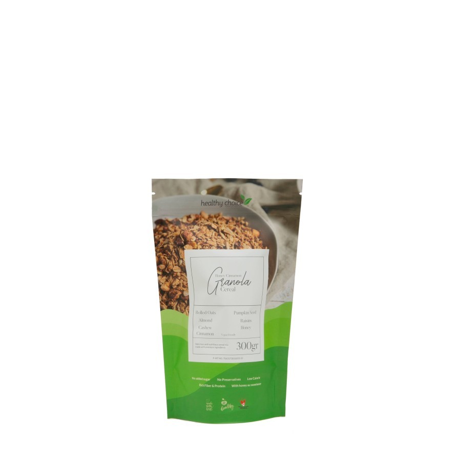 

Healthy Choice Granola Cereal Honey Cinnamon 300gr