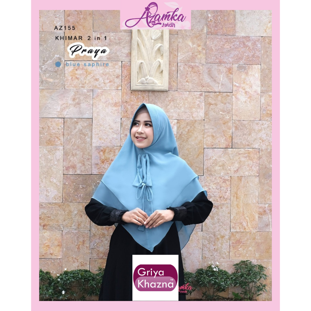 Kerudung Daily Syari Azamka Khimar Praya