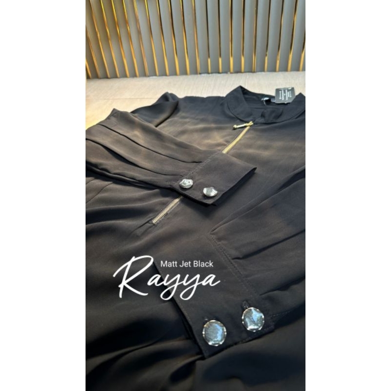 Gamis Ar Rayya Jetblack
