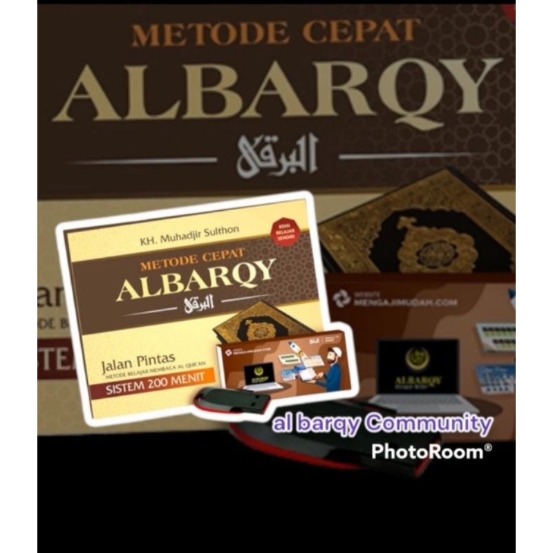 BUKU BELAJAR MEMBACA AL QURAN VERSI FLASHDISK METODE ALBARQY 200 MENIT