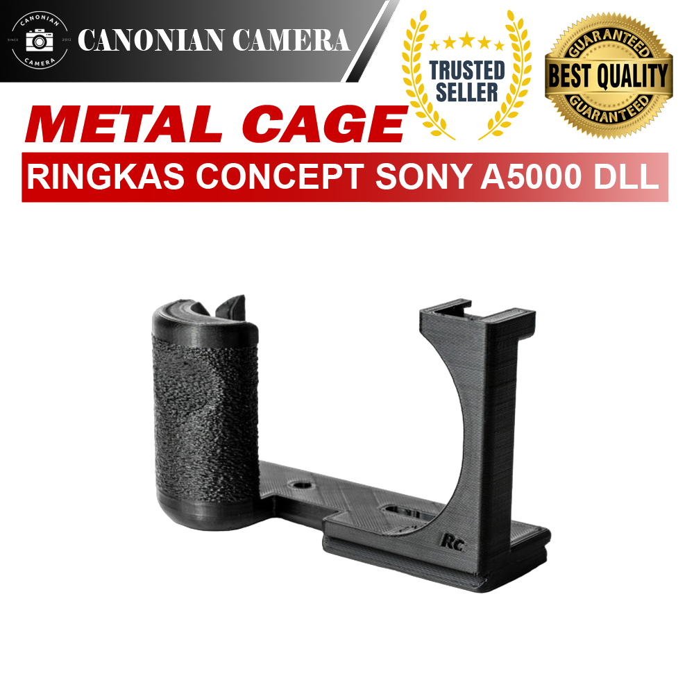 Metal Cage Camera Rig Ringkas Concept For Sony A5000 A5100