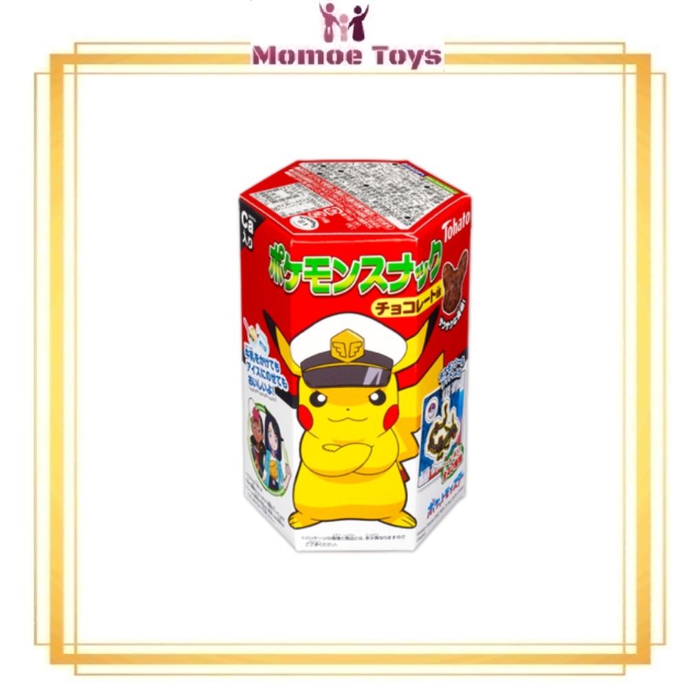 

Tohato Pokemon Chocolate Biscuit 23g - Biskuit Cokelat Original Japan