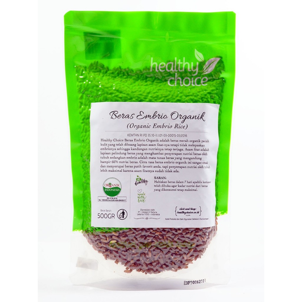 

Healthy Choice Beras Embrio Organik 500 gr