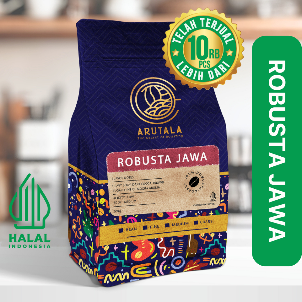 

ARUTALA Kopi Jawa Robusta Java Coffee 1KG