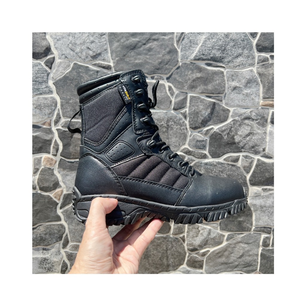 Sepatu Combat Boots PDL ARMORY ARM-888 [8 Inci] Sepatu Gunung Warna BLACK | HITAM