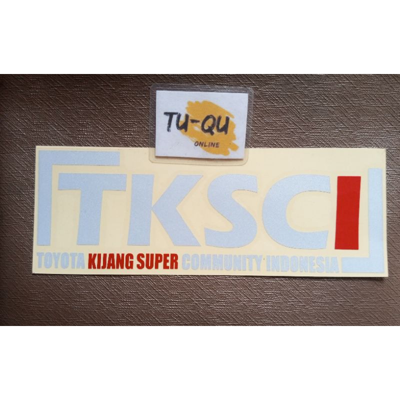 Sticker TKSCI Toyota kijang super