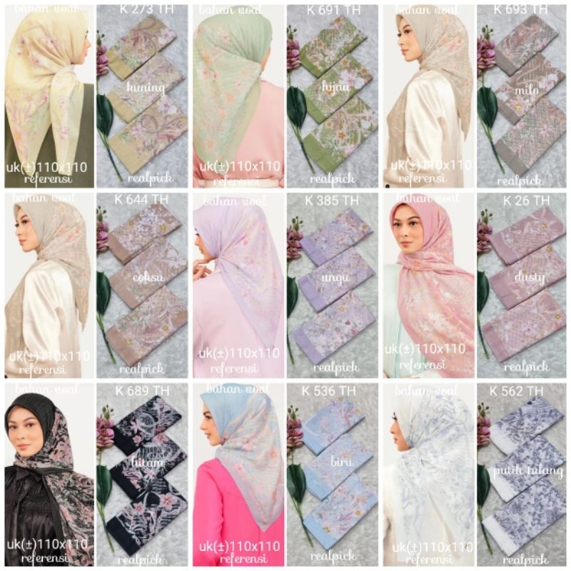 kerudung segi empat motif voal motif laser cut kerudung denay terlaris(grosir)