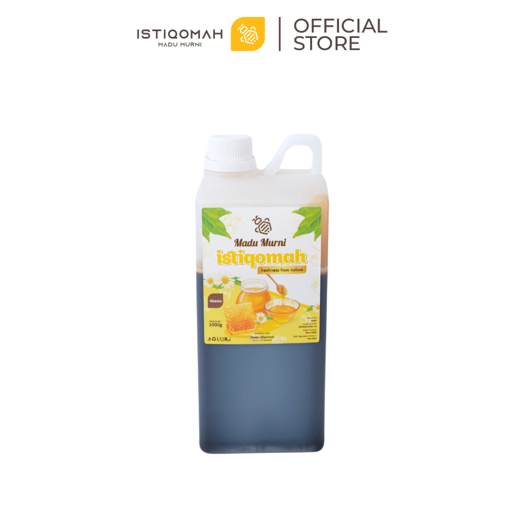 

Murni Asli 1kg Madu Istiqomah Grade Ori Nektar Akasia 100% Alami Pure Natural Raw Honey