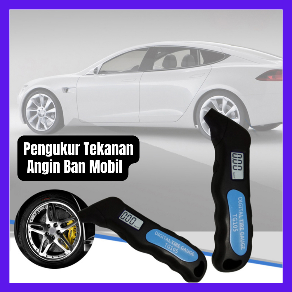 Pengukur Tekanan Angin Ban Mobil Digital Tire Pressure Gauge alat Ukur Ban  Pengukur Tekanan Ban Tir