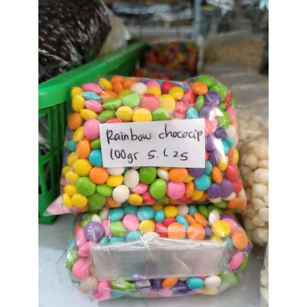 

Rainbow Chocochip 100gr
