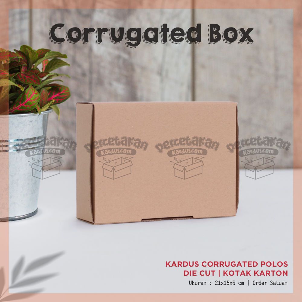 

Kardus Corrugated 21x15x6 CM | Die Cut | Kotak Karton | Box Packing Souvenir Pizza
