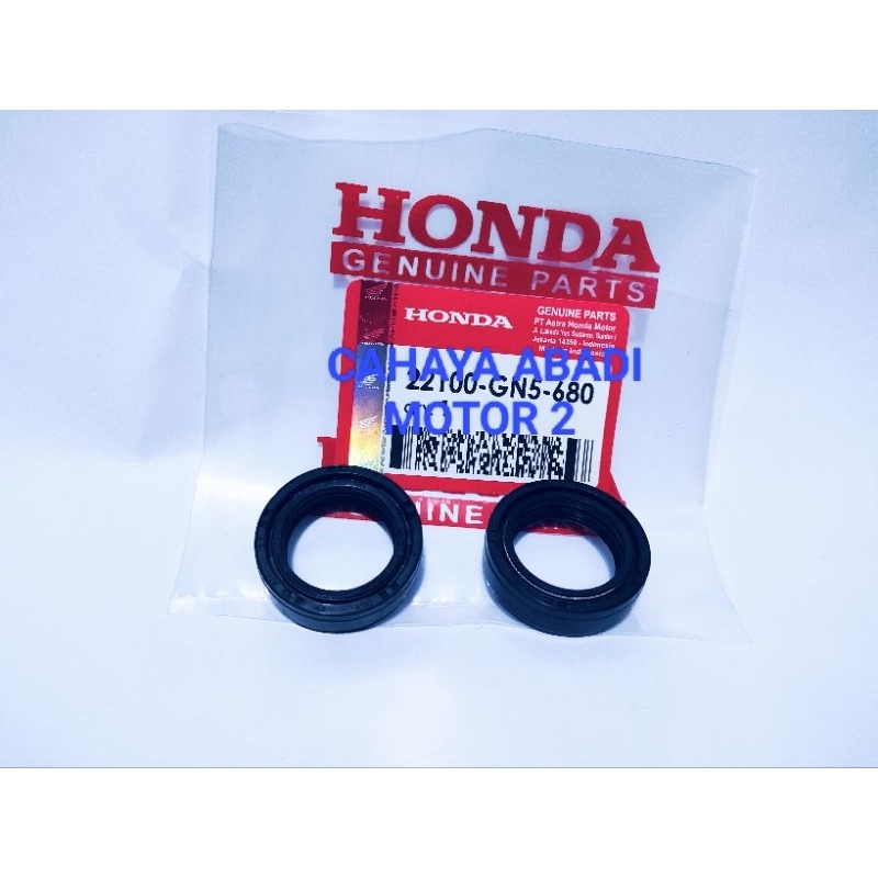 SEAL SIL SHOCK SHOK SOK DEPAN SET GN5 GRAND LEGENDA SUPRA C70 C80 BEST PRODUK KUALITAS ORIGINAL