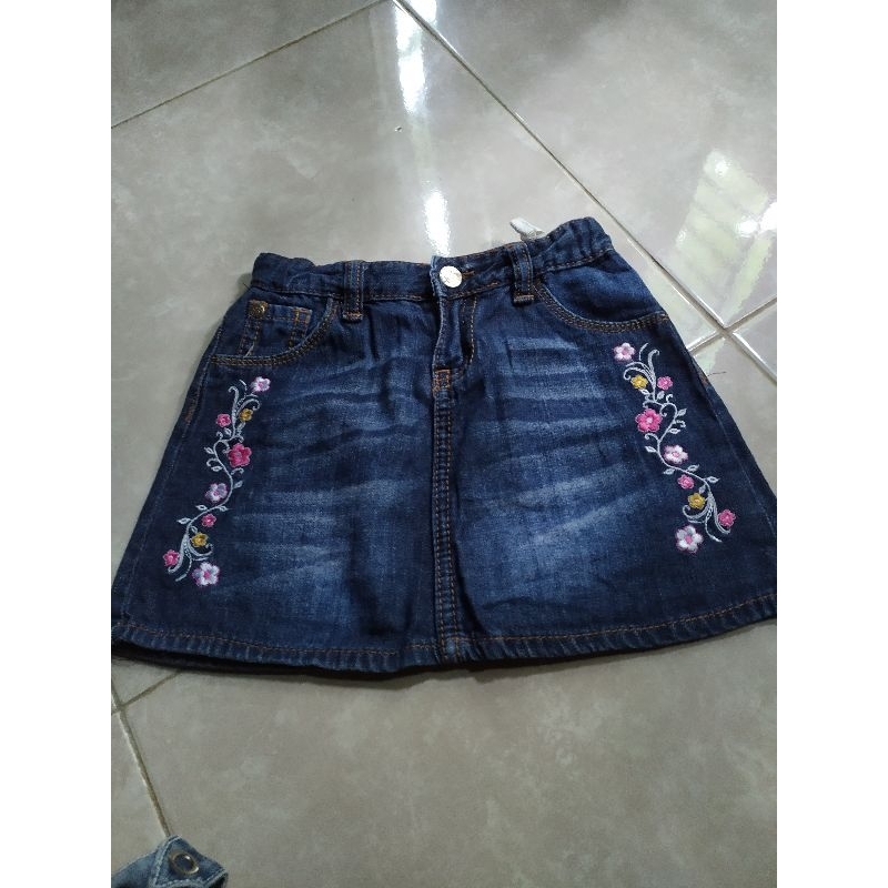 preloved rok jeans anak perempuan keren