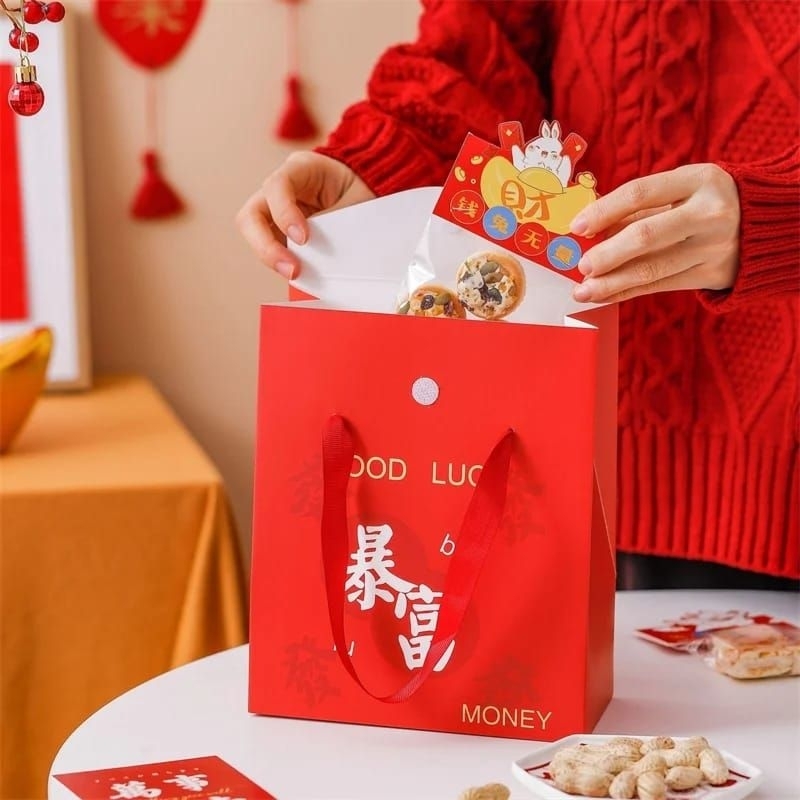 

(PB50) Paperbag segi imlek dengan velcro