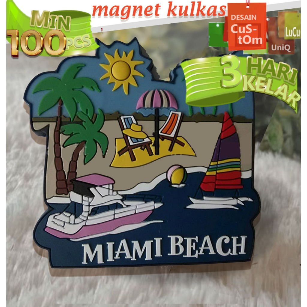 Magnet tempelan kulkas unik bandung