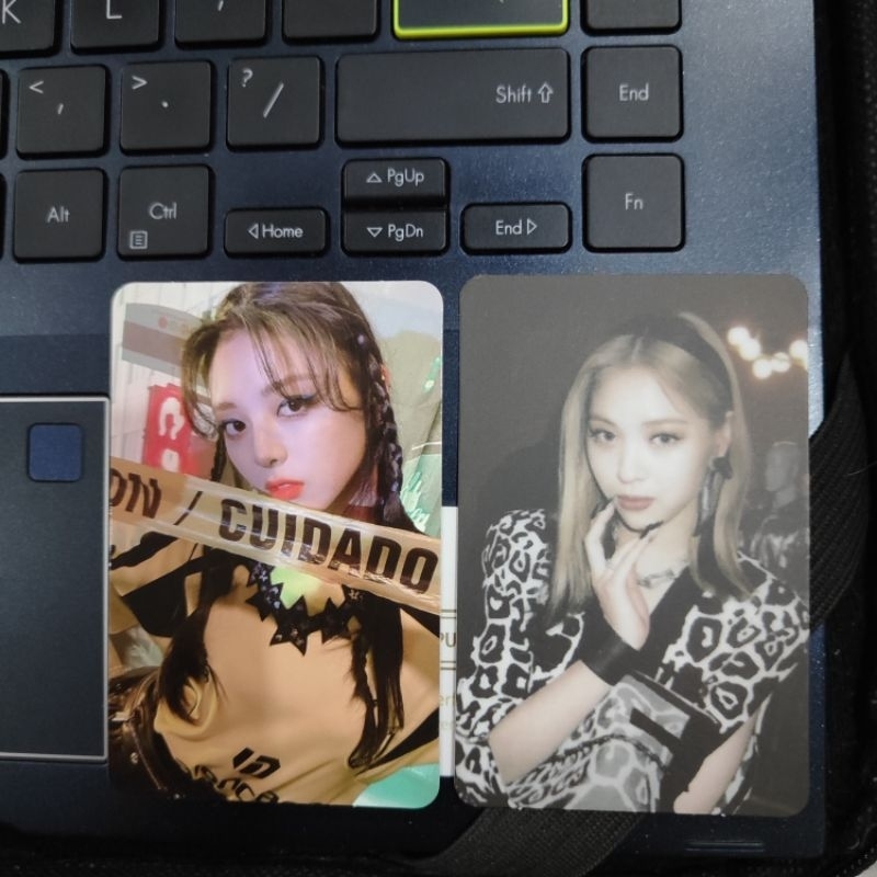 Yuna & Ryujin ITZY GUESS WHO LIMITED PC PHOTOCARD
