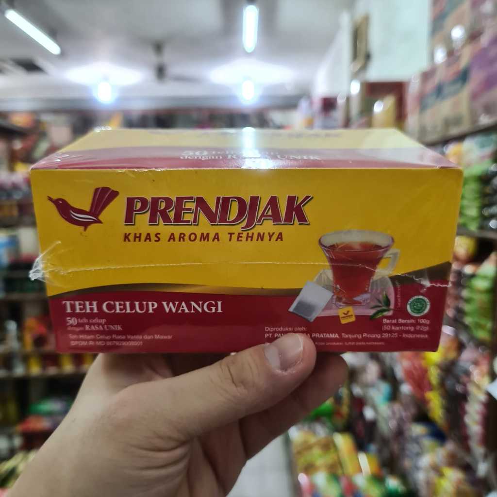 

TEH CELUP WANGI PRENDJAK 50 KANTONG TEABAG