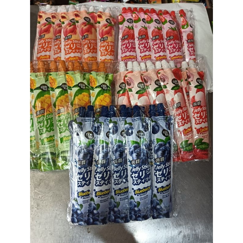 

minuman jelly stick 1pack isi 10pcs