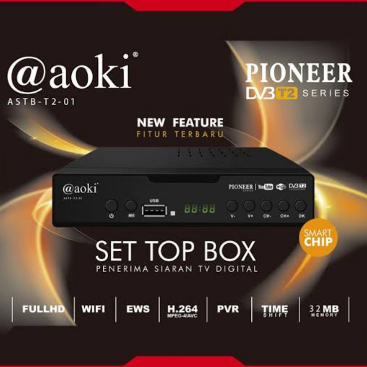 set top box aoki ASTB T21  STB AOKI T21  STB TV TABUNG MURAH  BERKUALITAS