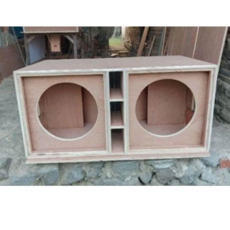 Box speaker spl 6 inch doble