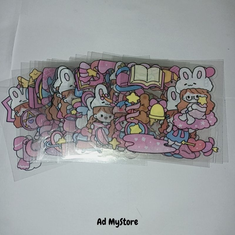 

sticker momo, sticker satuan, random