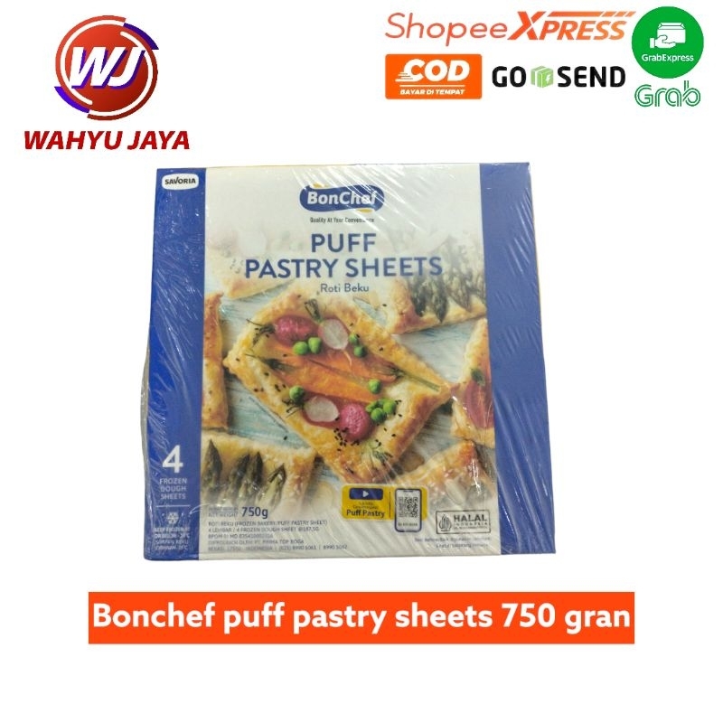 

bonchef puff pastry sheets 750 gram