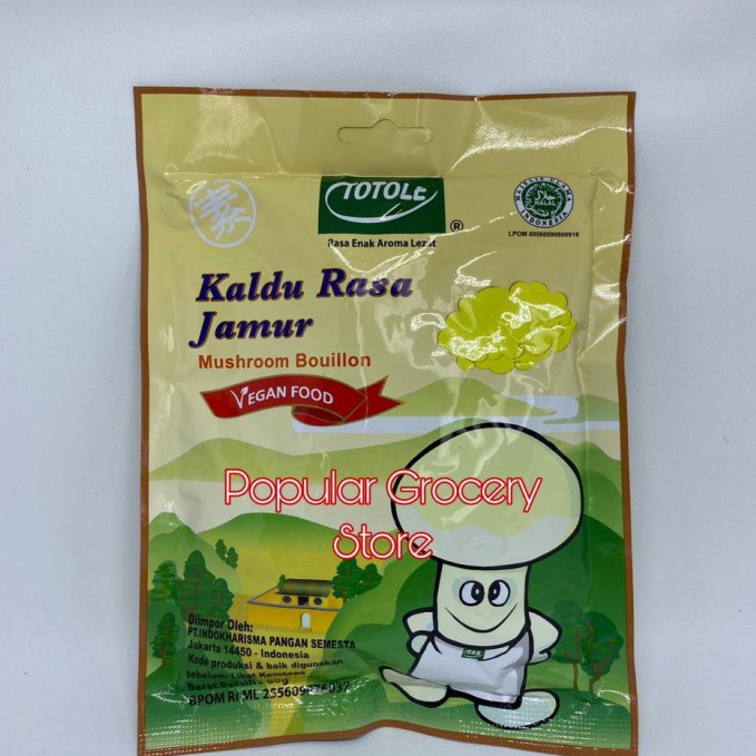 

Kode ZNO11 Totole Kaldu Jamur 8gr