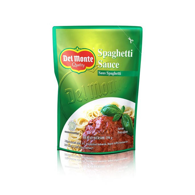 

MODEL YWK87 Delmonte Saus Spaghetti Pouch 25 gr