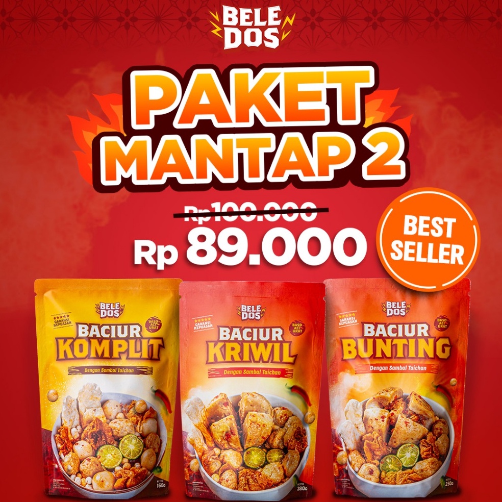 

Kode WDK592 Beledos Paket Mantap 2 Baciur Komplit Baciur Kriwil Baciur Bunting