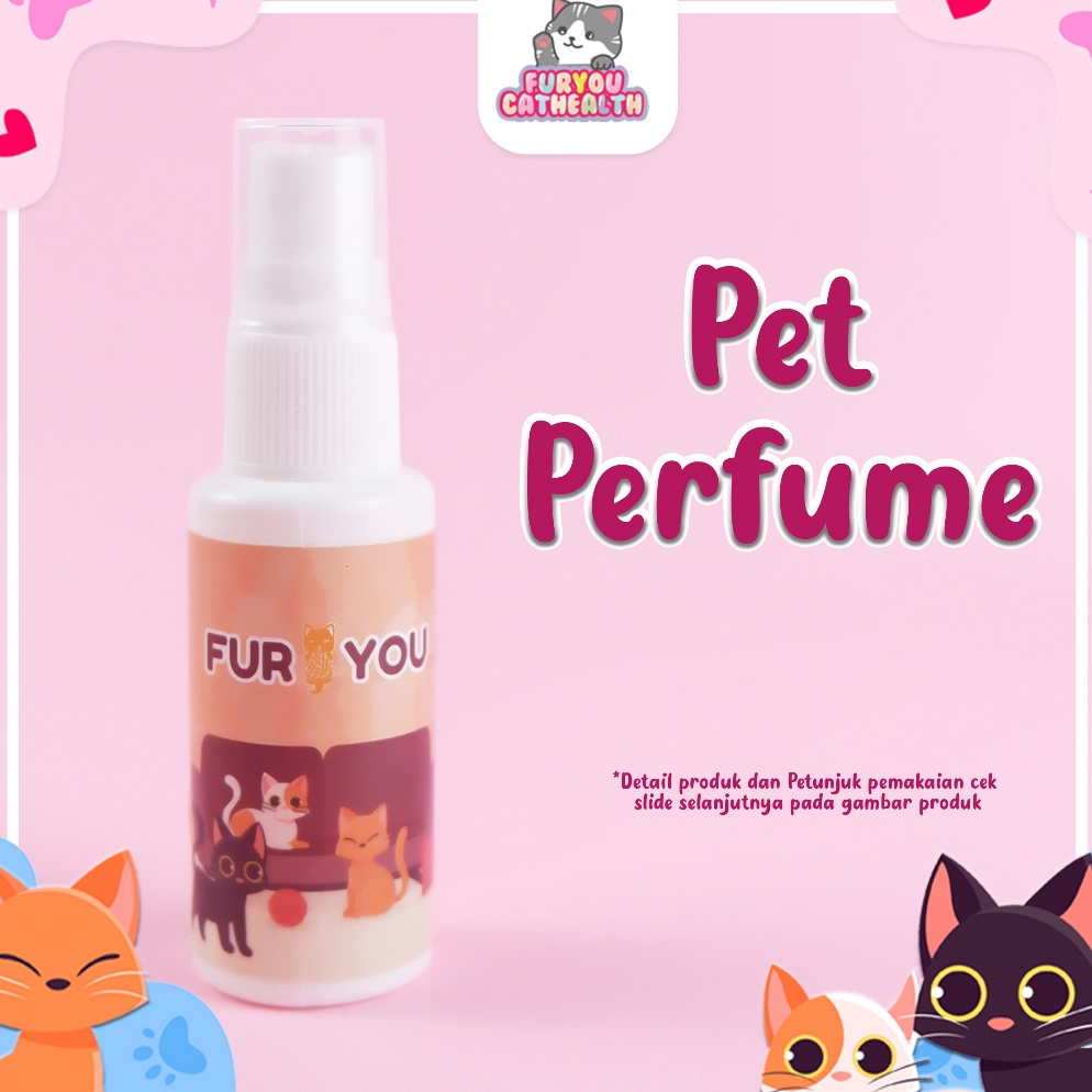 Harga TERMURAAH Furyou Parfum Kucing Cat Perfume untuk Bulu Kucing Aroma Wangi JF