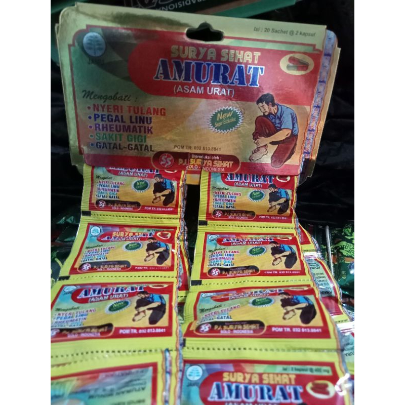 Jamu Kapsul AMURAT Hanger 50