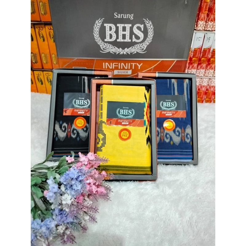 -akifabidOS- Sarung BHS infinity silver sarung BHS dewasa sarung bhs asli 100% ory tidak rijeck / af