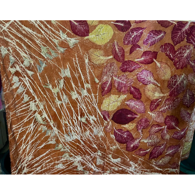 kain batik Ecoprint kain katun