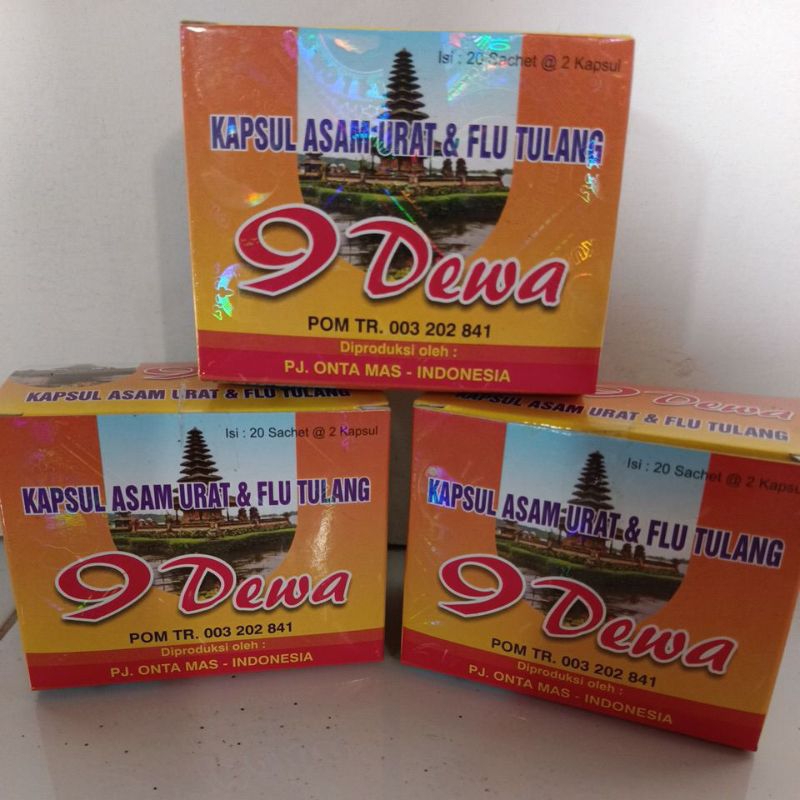 KAPSUL ASAM URAT 9 DEWA