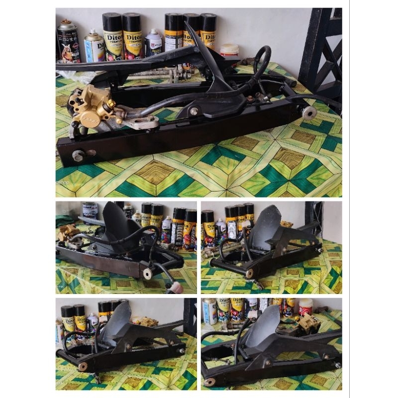 swing arm new vixion nva nvl komplit copotan