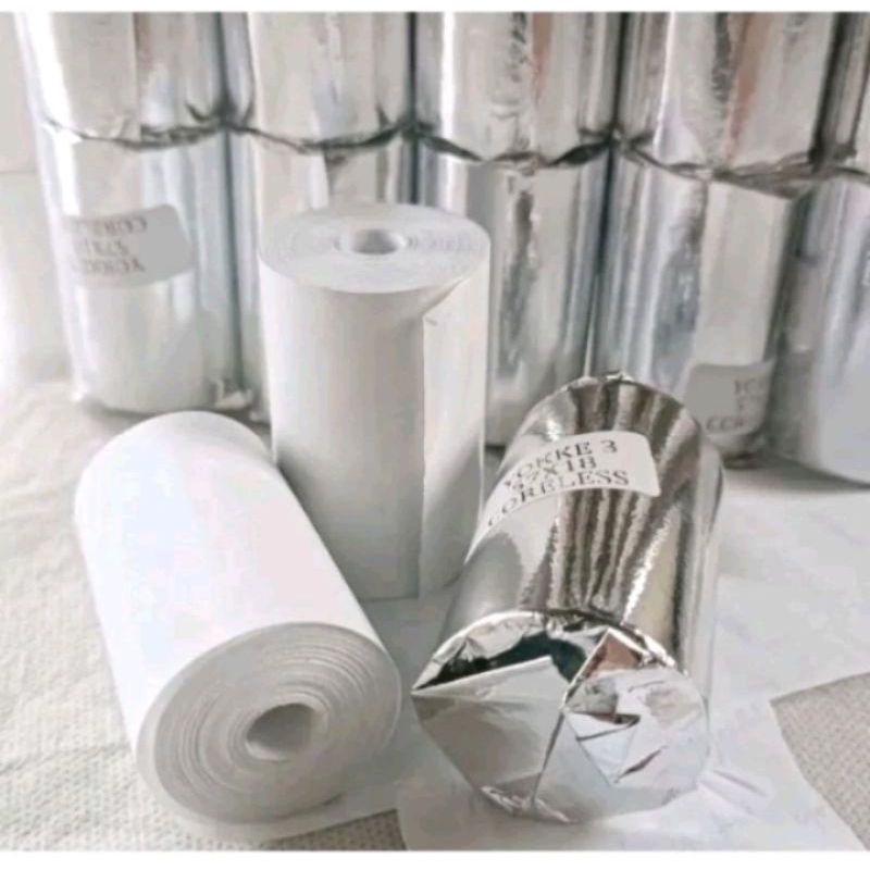 

Kertas thermal 58x35mm paket 10roll termurah