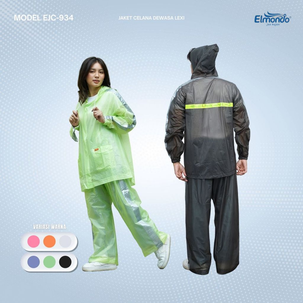 Elmondo Jas Hujan SETELAN Dewasa Elmondo Ceria 935