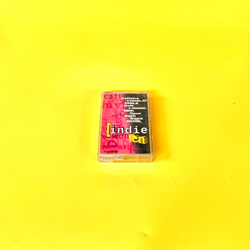 Kaset Pita / Tape / Walkman Indie Ten Original 100% Berfungsi / Tested Indonesia Luar Campur