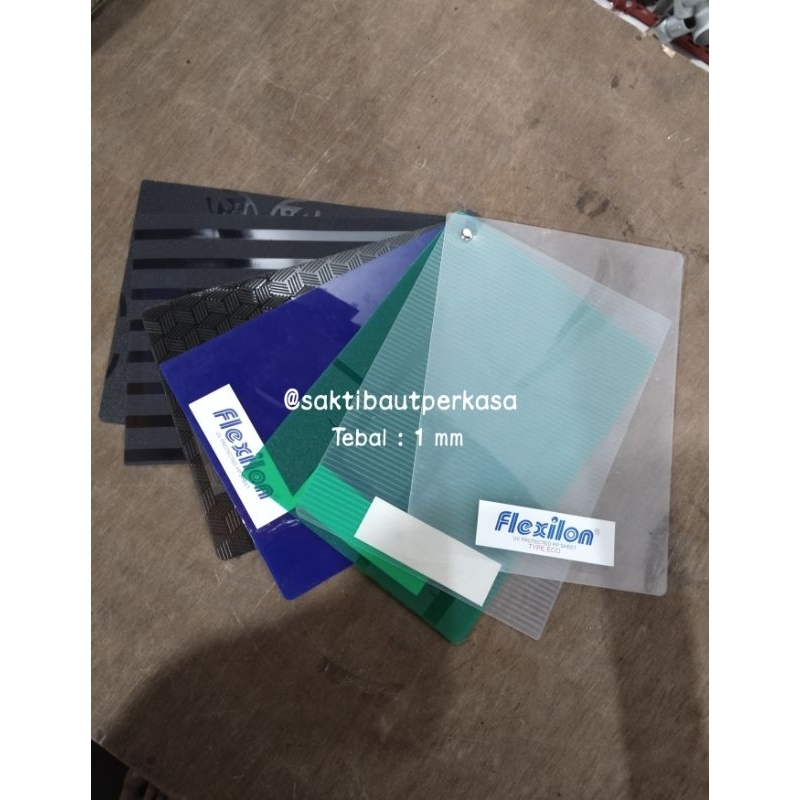 Fiber Pagar Motif POLOS TEBAL 1 MM Penutup Pagar Plastik TERMURAH