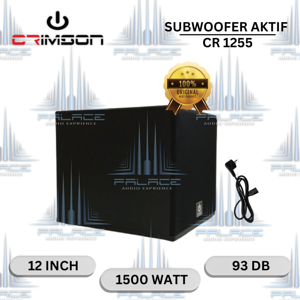 Subwoofer Aktif 12 Inch - Subwoofer Active Crimson CR 1255