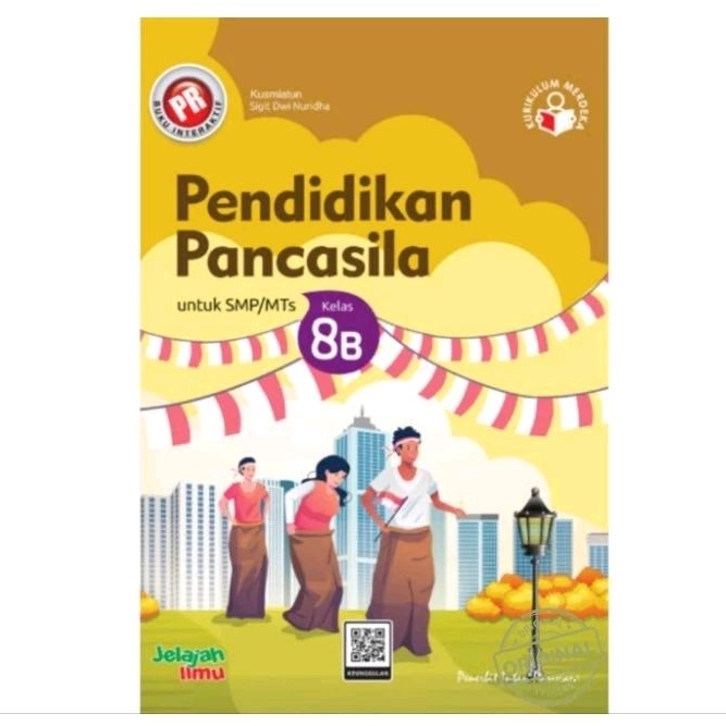 Buku lks pr Pendidikan Pancasila PPKN Kelas VIII, 8 semester 2 kurikulum merdeka tahun 2024 Intan Pa