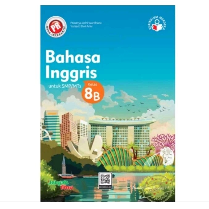 Buku lks pr Bahasa Inggris Kelas VIII, 8 semester 2 kurikulum merdeka tahun 2024 Intan Pariwara