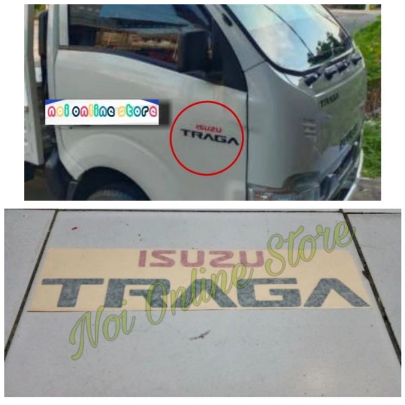 Stiker / Sticker untuk Mobil Truk ISUZU TRAGA